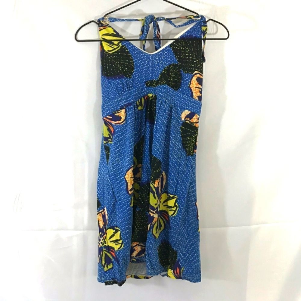 Victorias Secret floral beach dress with built in bra top